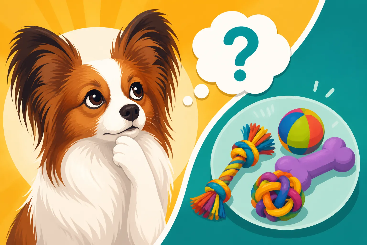 Whether a Papillon Works for Toys