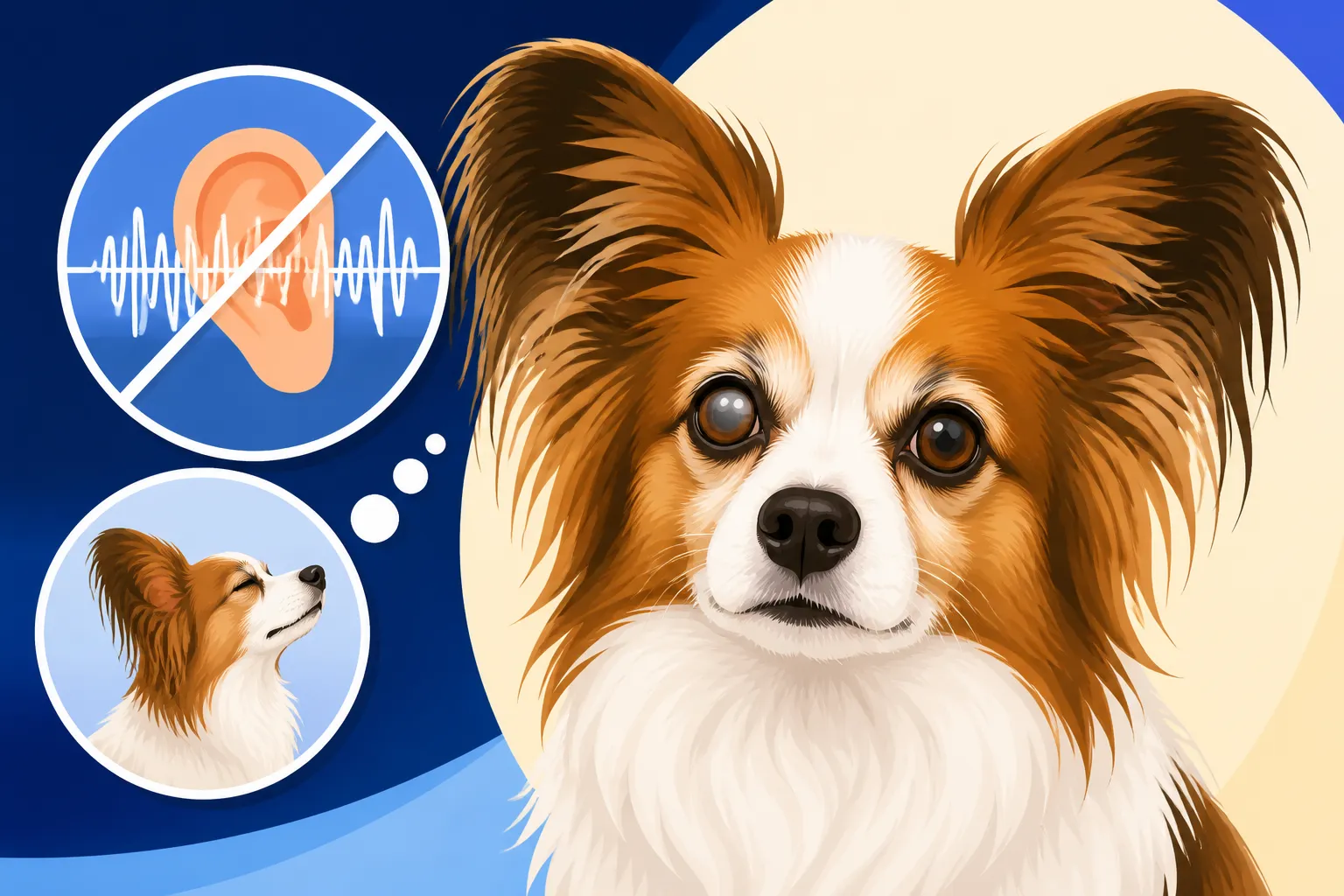 Deafness in an Old Papillon