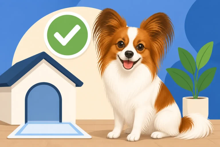 The Age a Papillon Is Reliably House Trained