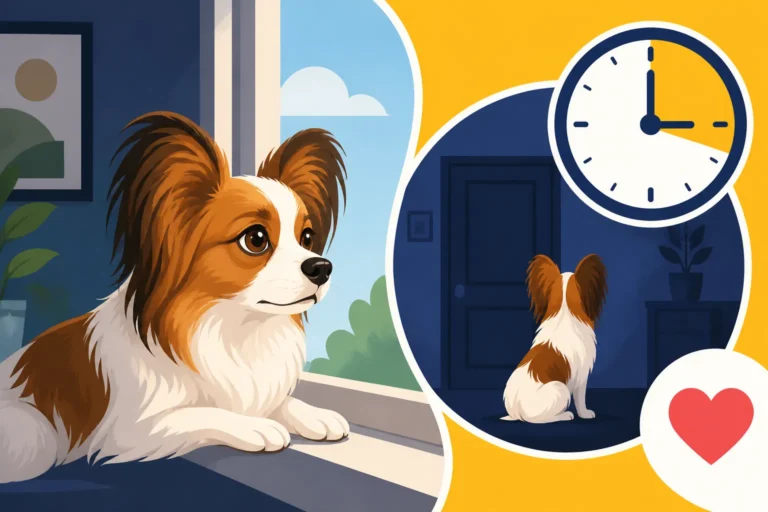 How Many Hours a Papillon Can Be Left