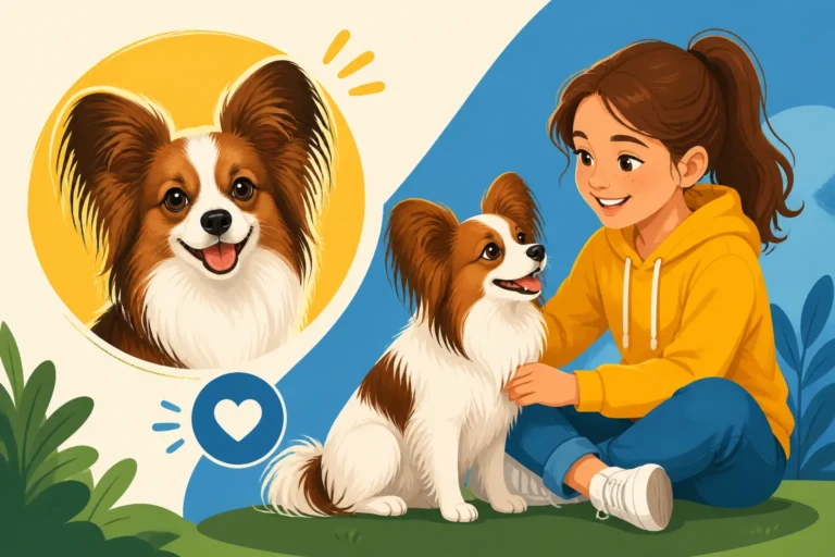 Why a Papillon Suits Older Children Better