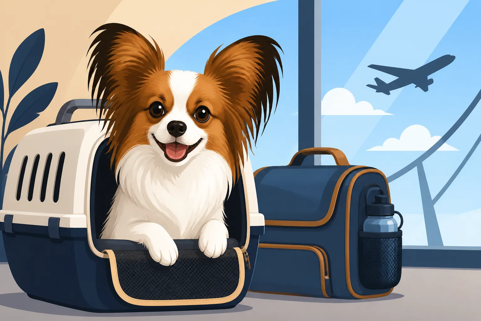 Traveling With a Papillon
