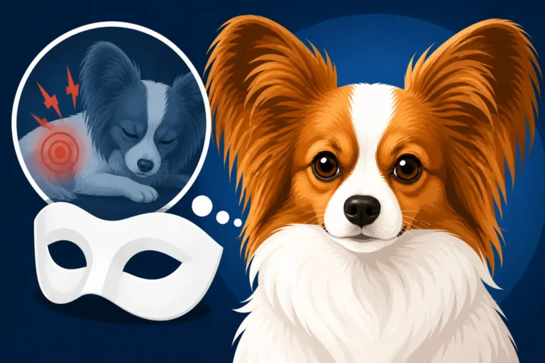 How a Papillon Hides Pain
