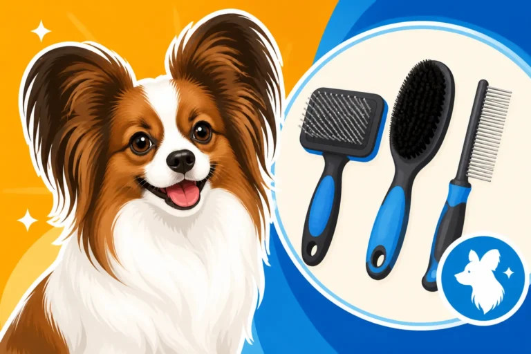 Which Brush a Papillon Needs