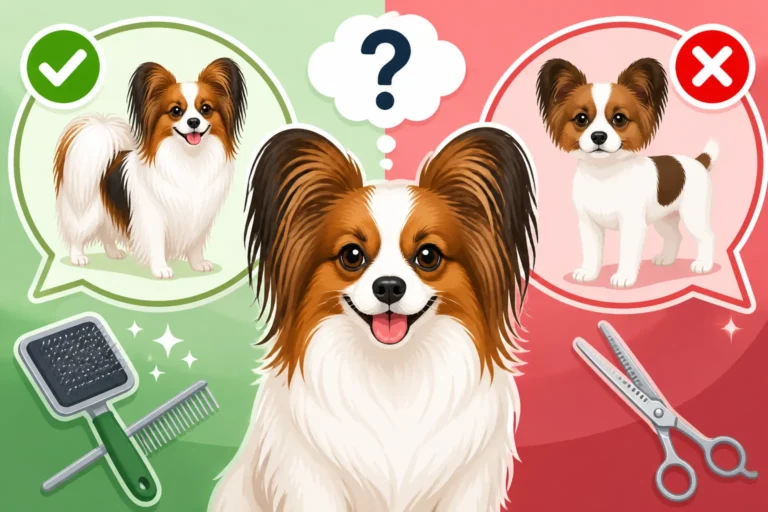 Whether a Papillon Should Be Trimmed