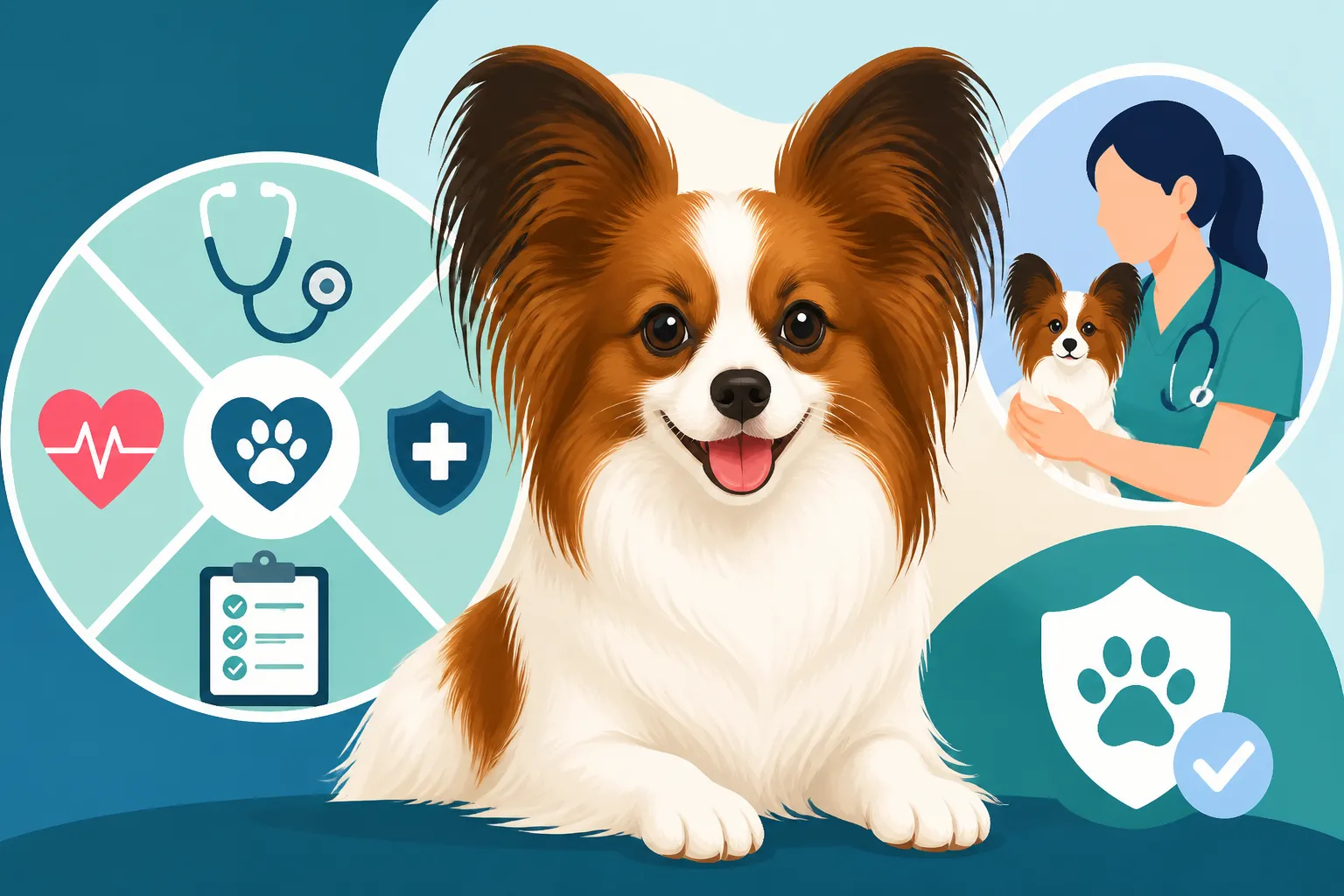 How Often a Papillon Needs a Wellness Exam