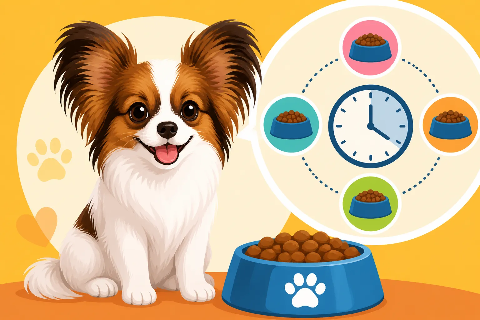 How Often a Papillon Puppy Should Be Fed
