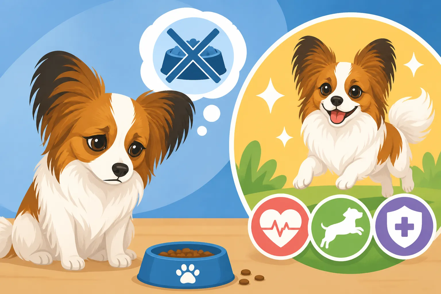 Why a Papillon Skips Meals and Why It Matters