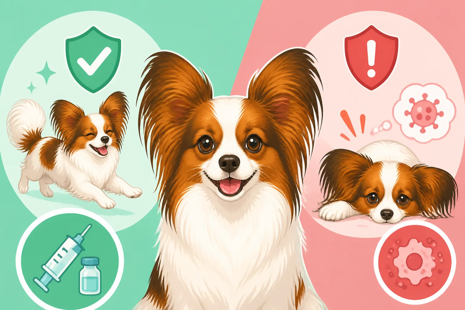 Whether a Papillon Reacts to Vaccines