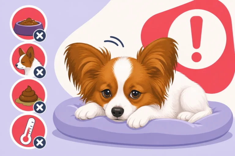 Signs a Papillon Puppy Is Not Thriving