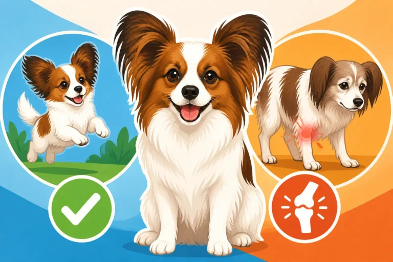 Whether a Papillon's Knees Get Worse With Age
