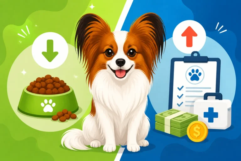 Why a Papillon Is Cheap to Feed and Expensive to Fix