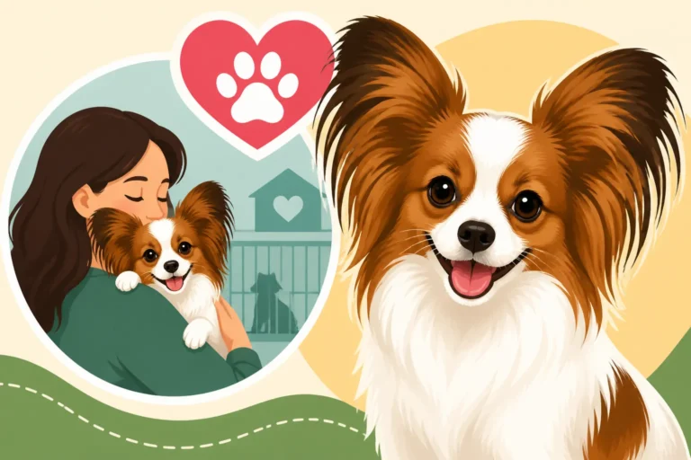 Adopting a Papillon From Rescue