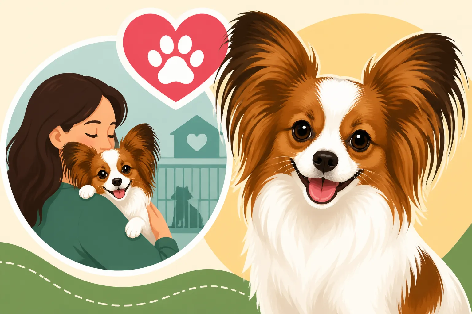 Adopting a Papillon From Rescue