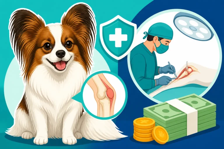 What Patellar Surgery Costs on a Papillon