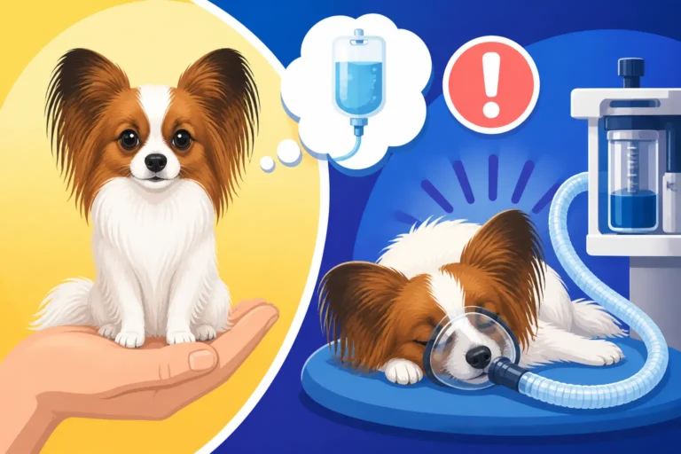 Why a Five Pound Papillon Is Harder to Anesthetize
