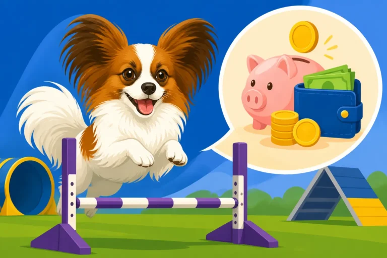 What Agility Classes Cost for a Papillon