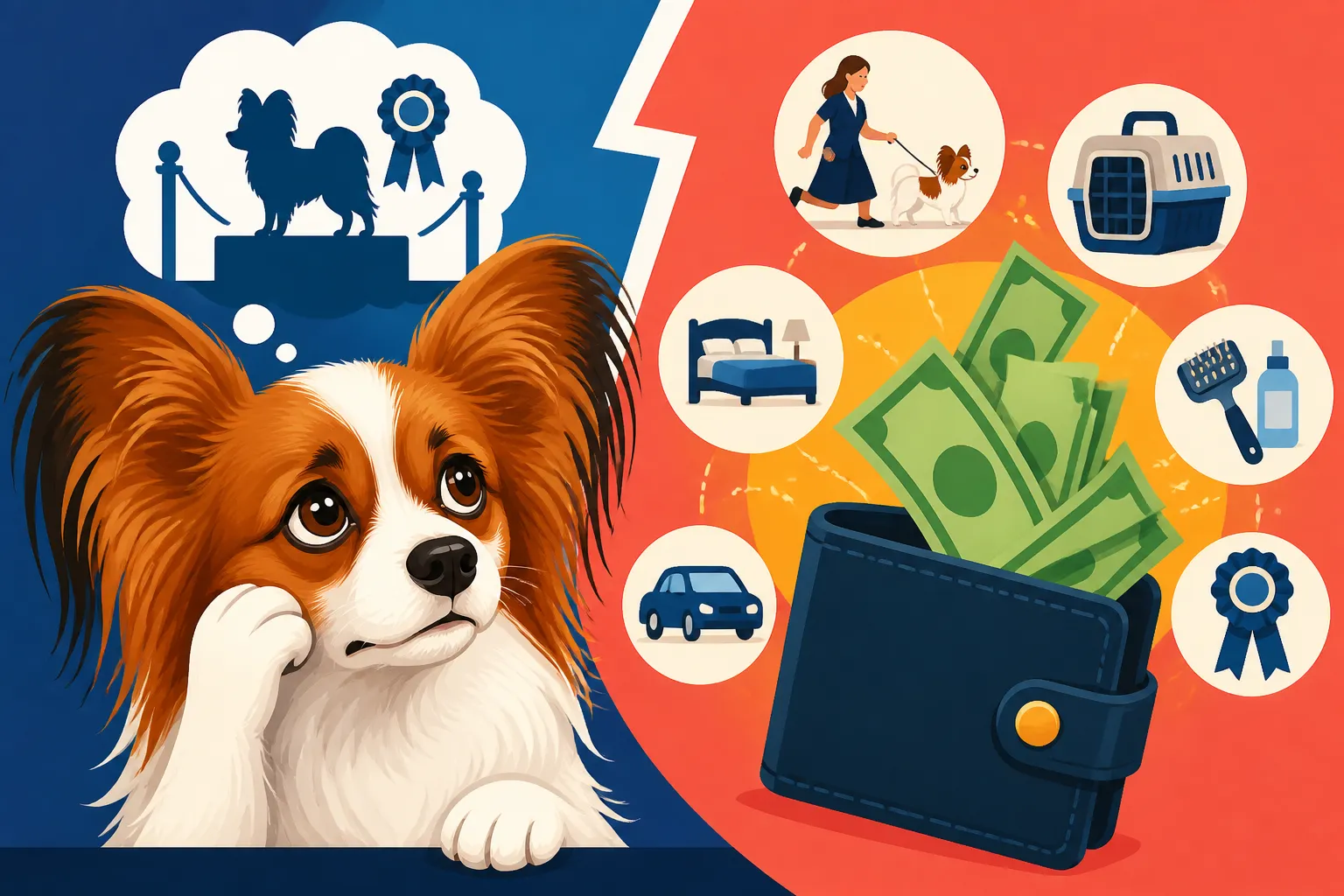 What Trial Entries Cost a Papillon Owner
