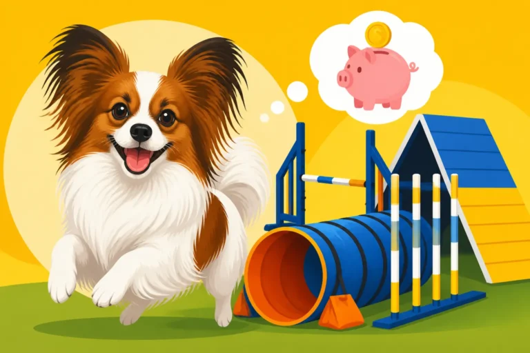 What Agility Equipment Costs a Papillon Owner