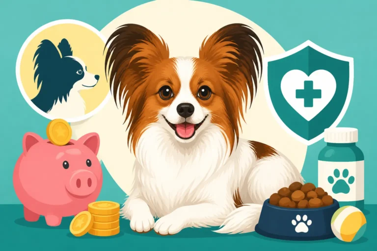 What an Aging Papillon Costs a Year