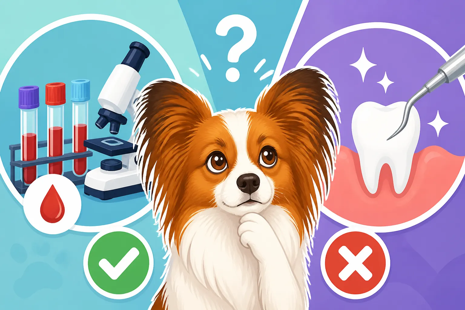 Whether a Papillon Needs Bloodwork Before a Dental