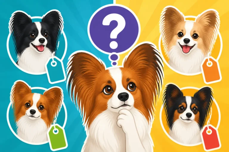 Whether Papillon Puppies Are Priced by Color
