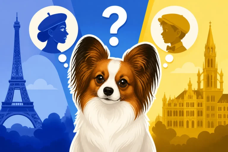 Whether France or Belgium Owns the Papillon