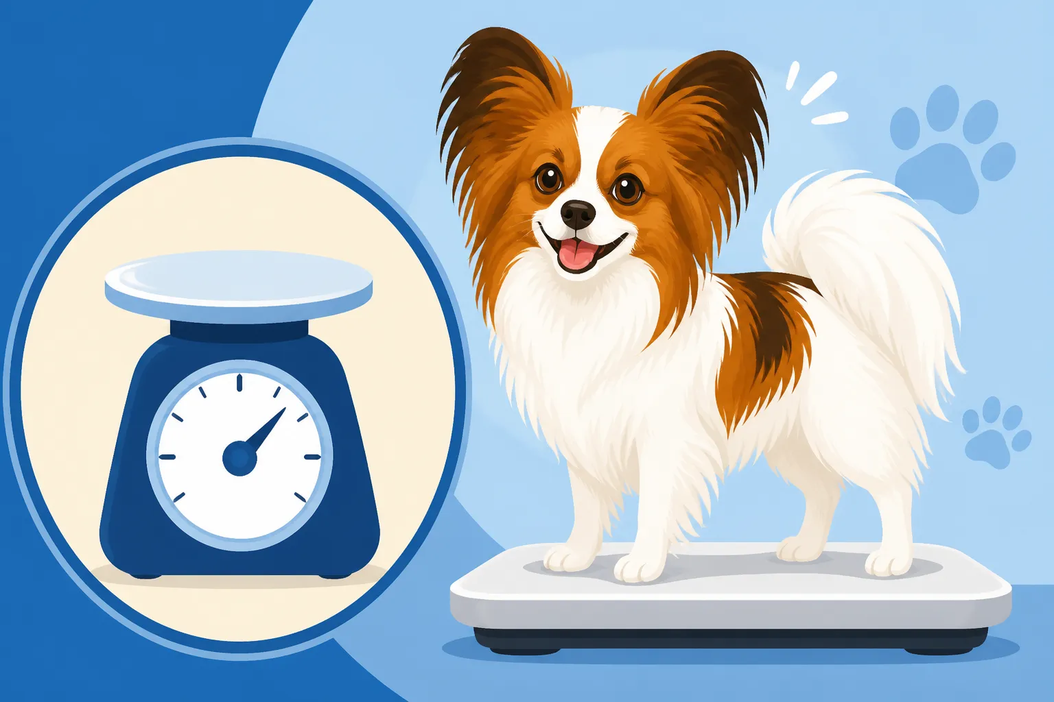 How Much a Papillon Weighs