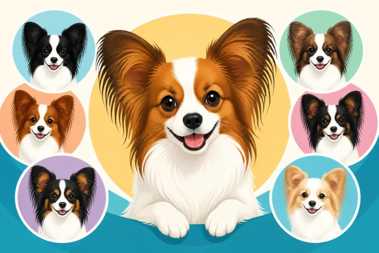 Which Colors a Papillon Comes In