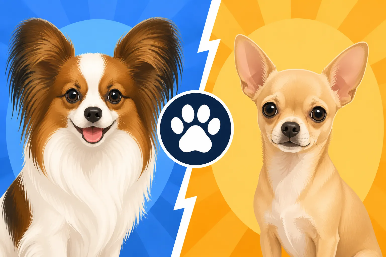 How a Papillon Differs From a Chihuahua