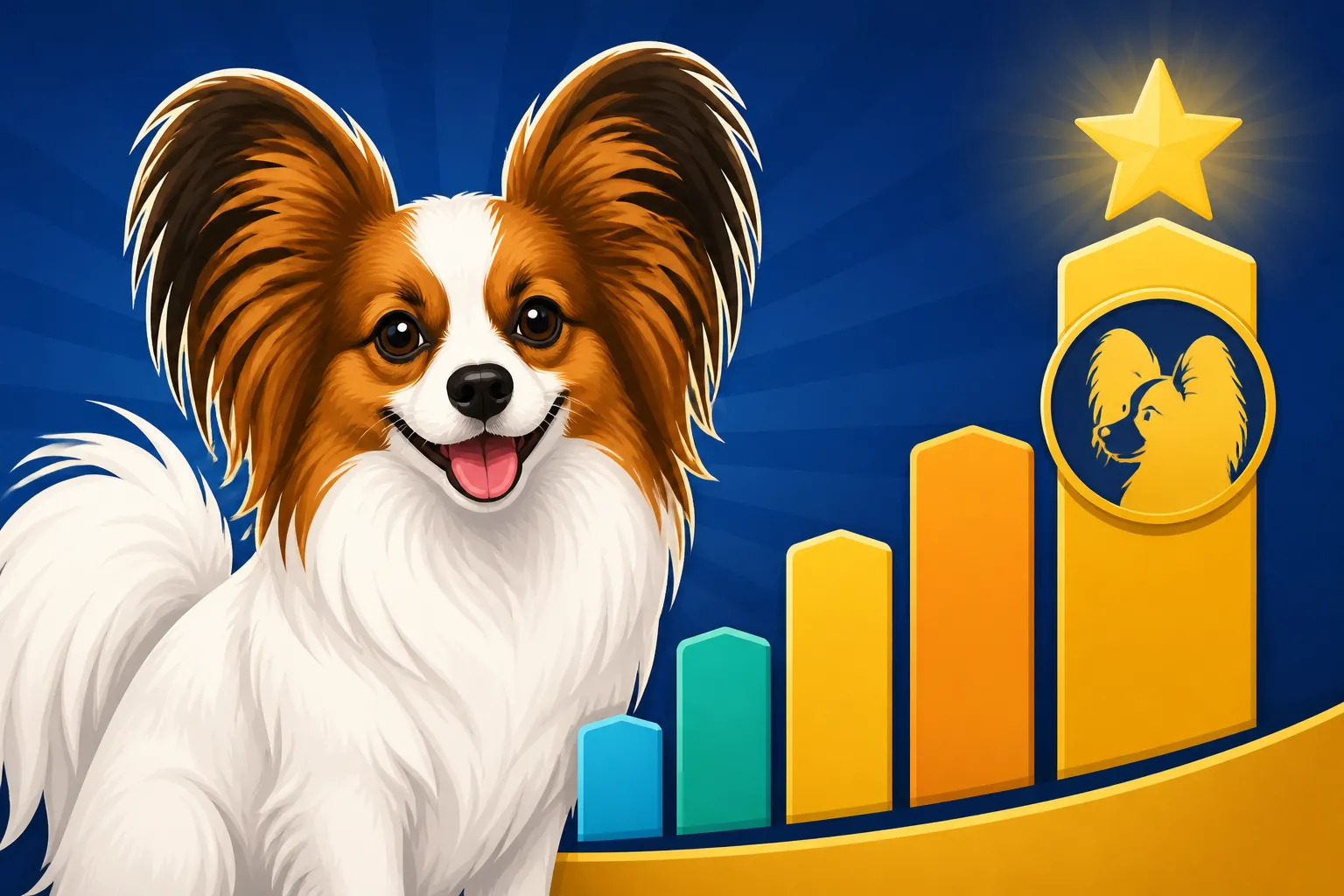 Where the Papillon Ranks in AKC Registrations