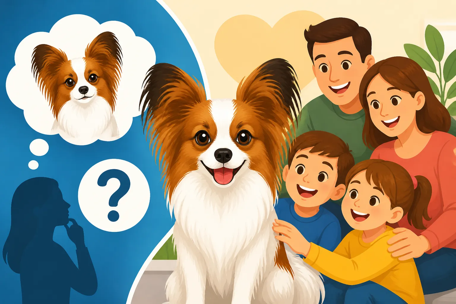 Whether a Papillon Suits a Family
