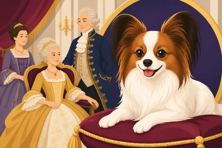 Which Courts Kept Dwarf Spaniels