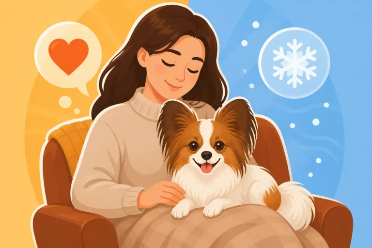 Whether the Papillon Was a Lap Warmer
