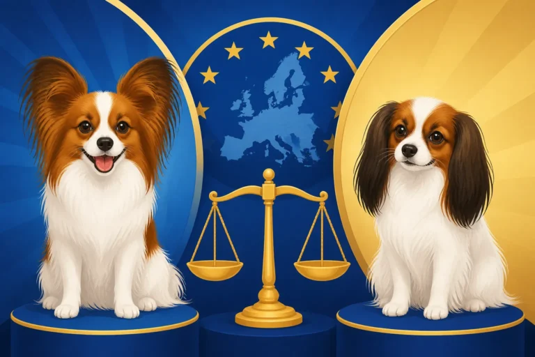 Whether Europe Judges Papillon and Phalene Separately