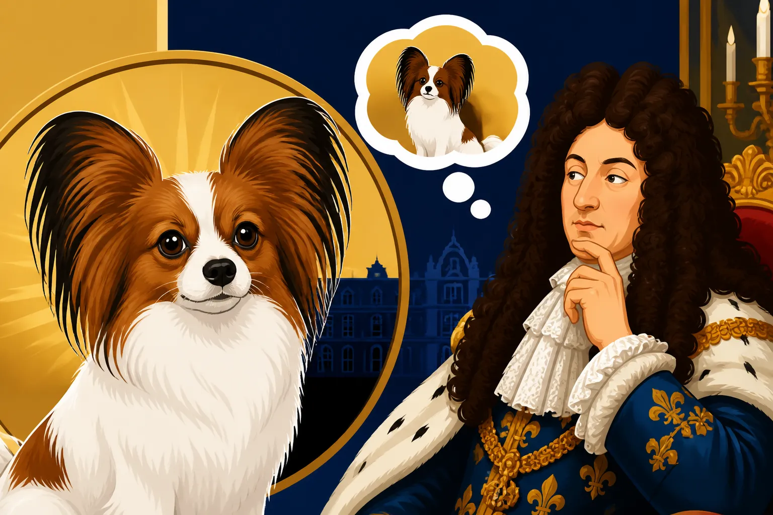 Whether Louis XIV Owned Dwarf Spaniels