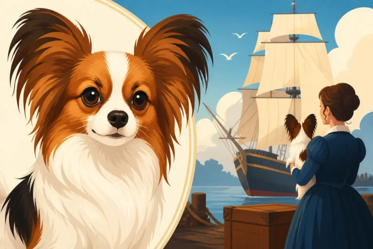 When the First Papillons Reached America