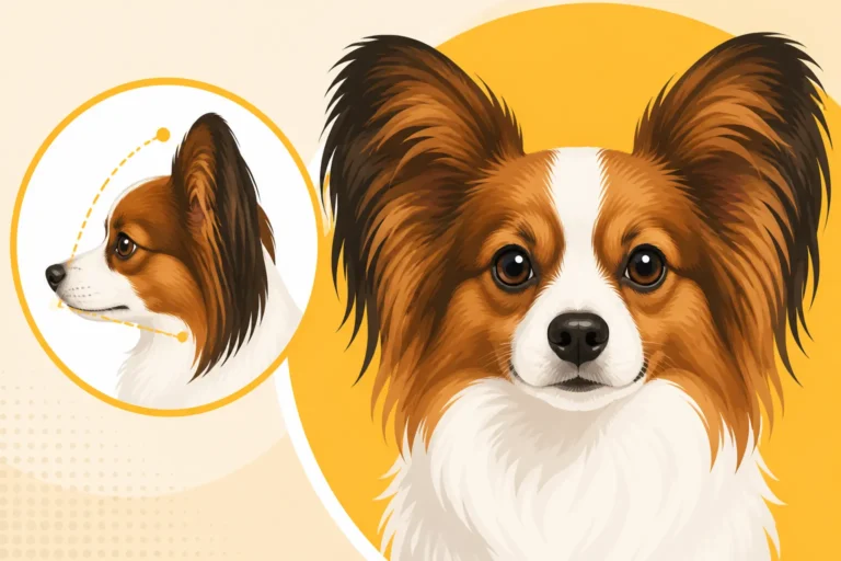 What a Papillon's Head Should Look Like