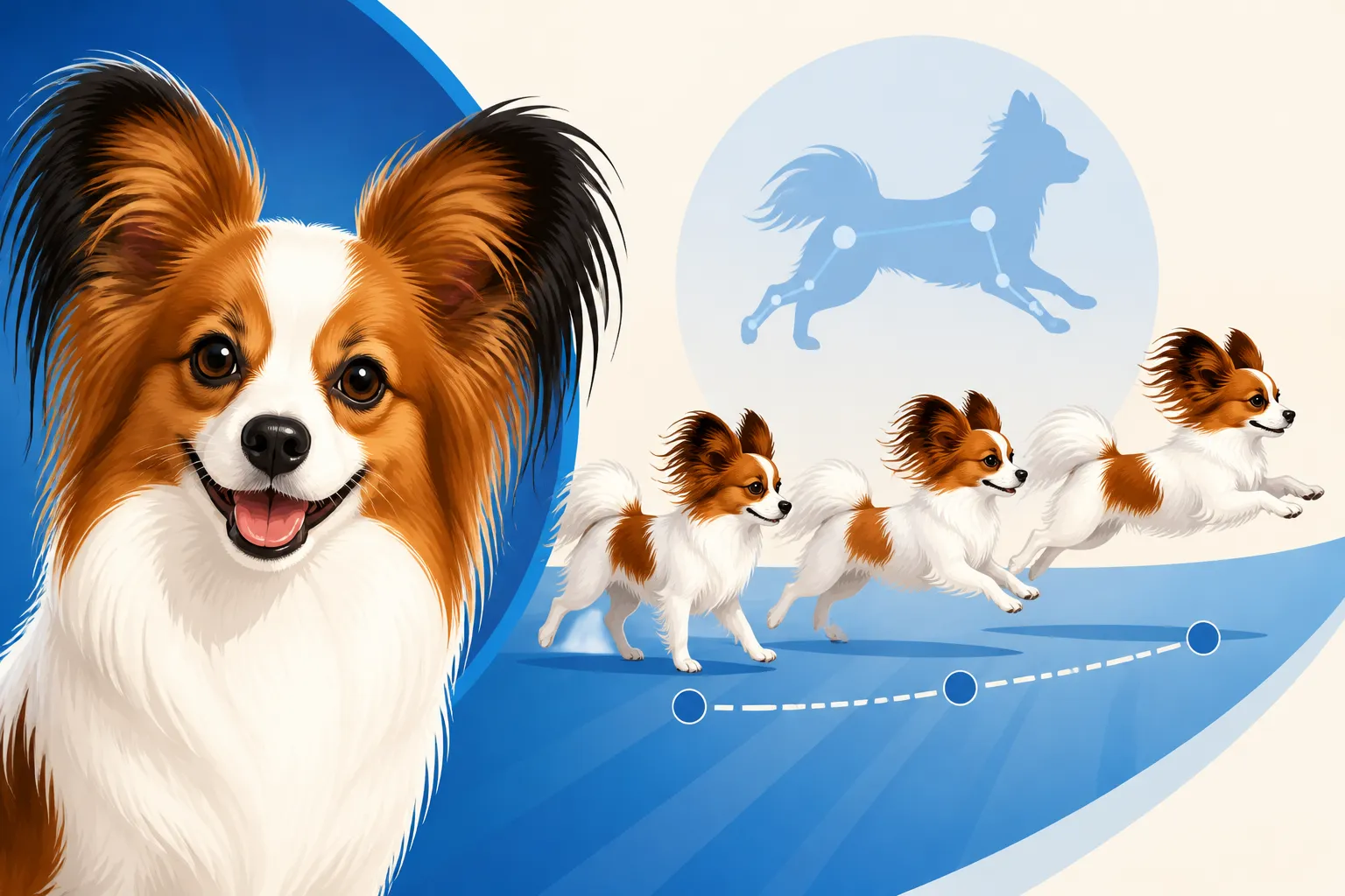How a Papillon Should Move