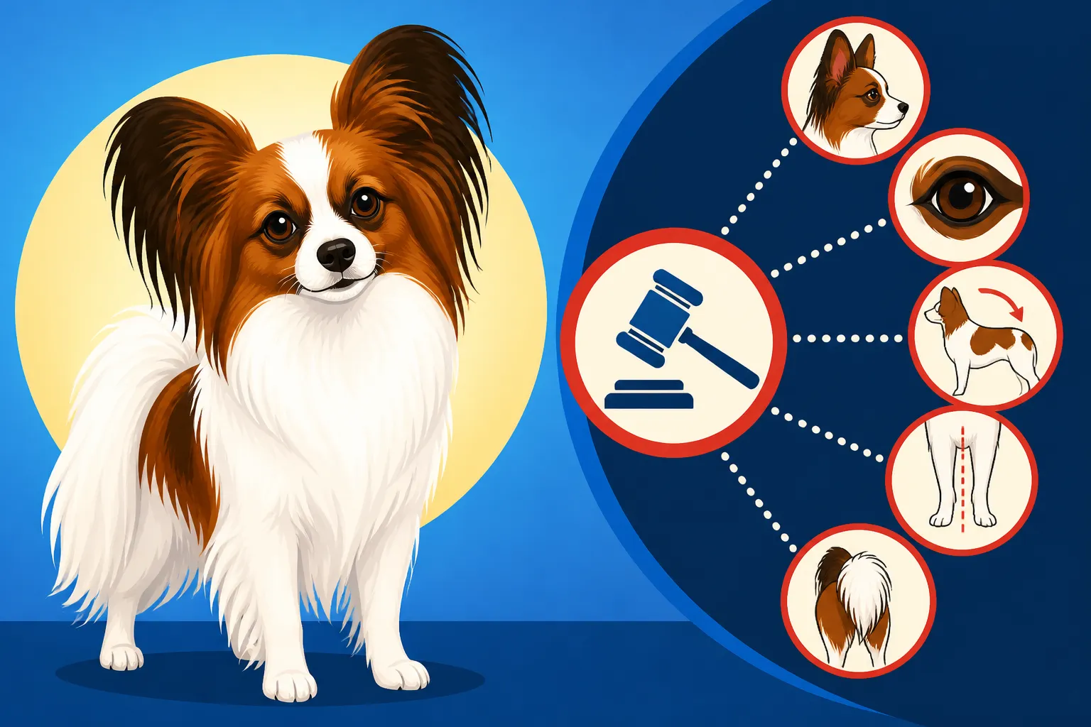 Which Faults Judges Penalize in a Papillon