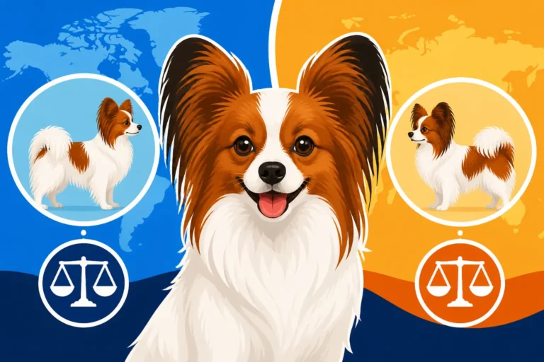 How Papillon Standards Differ Between Countries