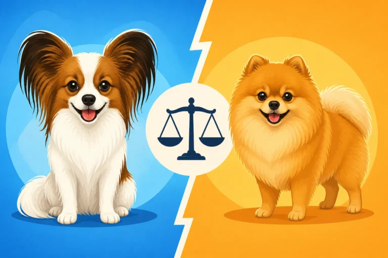 Whether a Papillon Is Smaller Than a Pomeranian