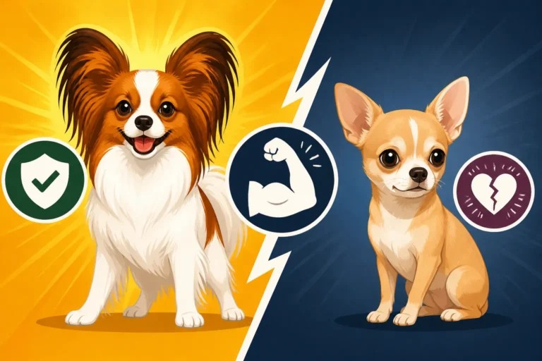 Whether a Papillon Is Sturdier Than a Chihuahua
