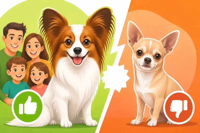 Papillon or Chihuahua for a Family