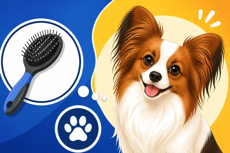 Whether a Pin Brush Suits a Papillon