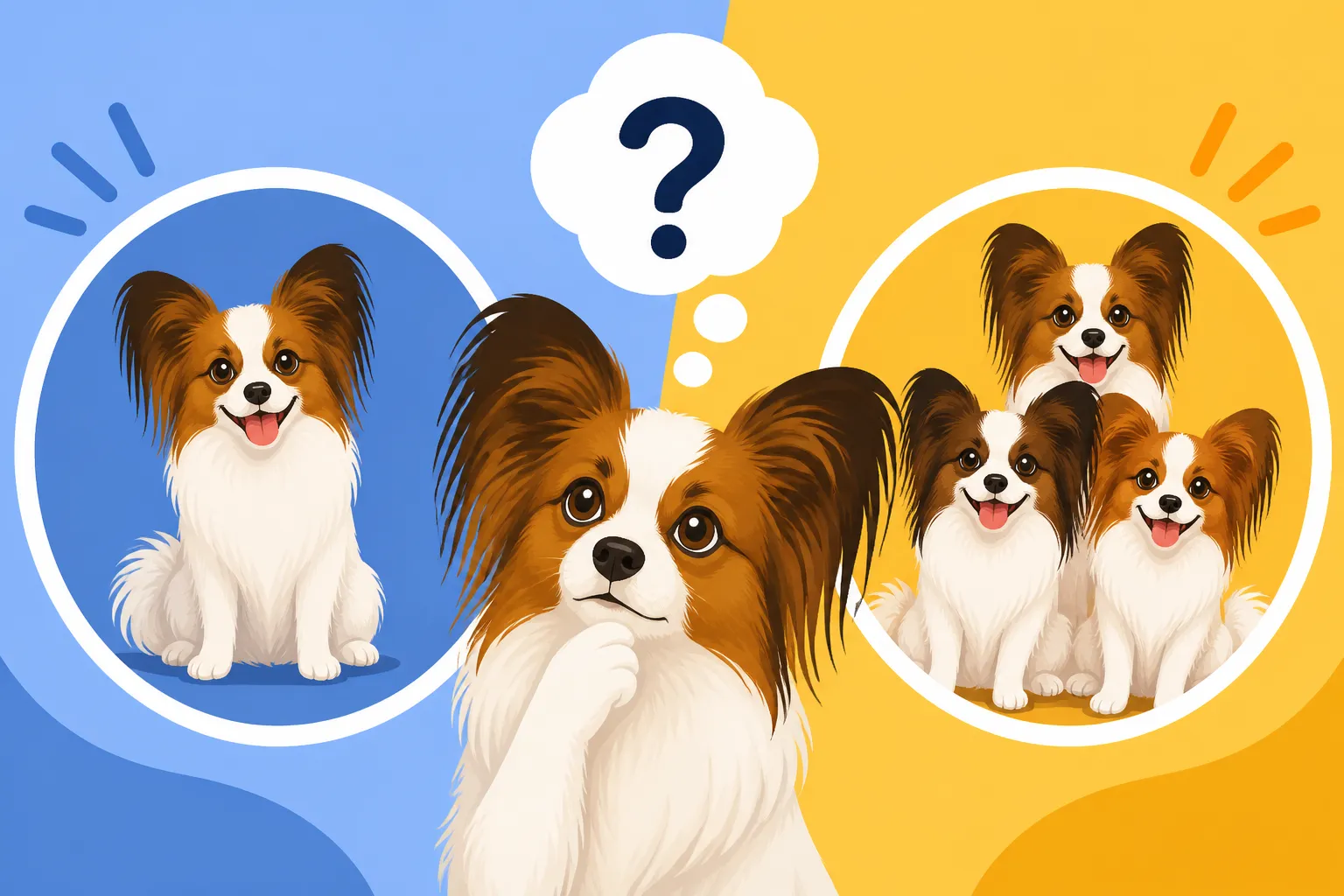 Whether Papillon Owners Keep More Than One