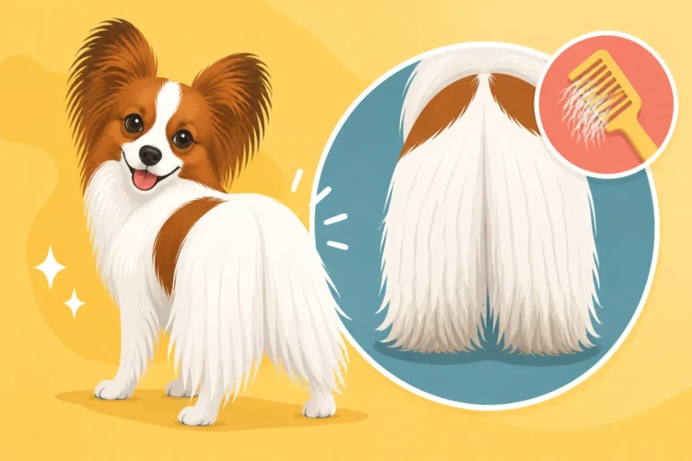 Whether a Papillon's Culottes Mat