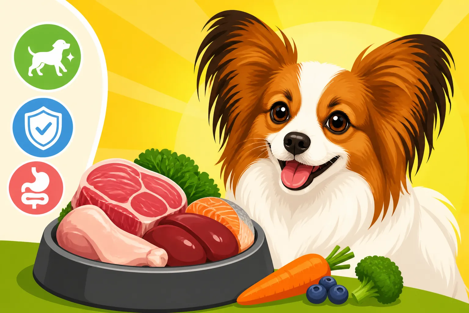 Raw Feeding a Papillon