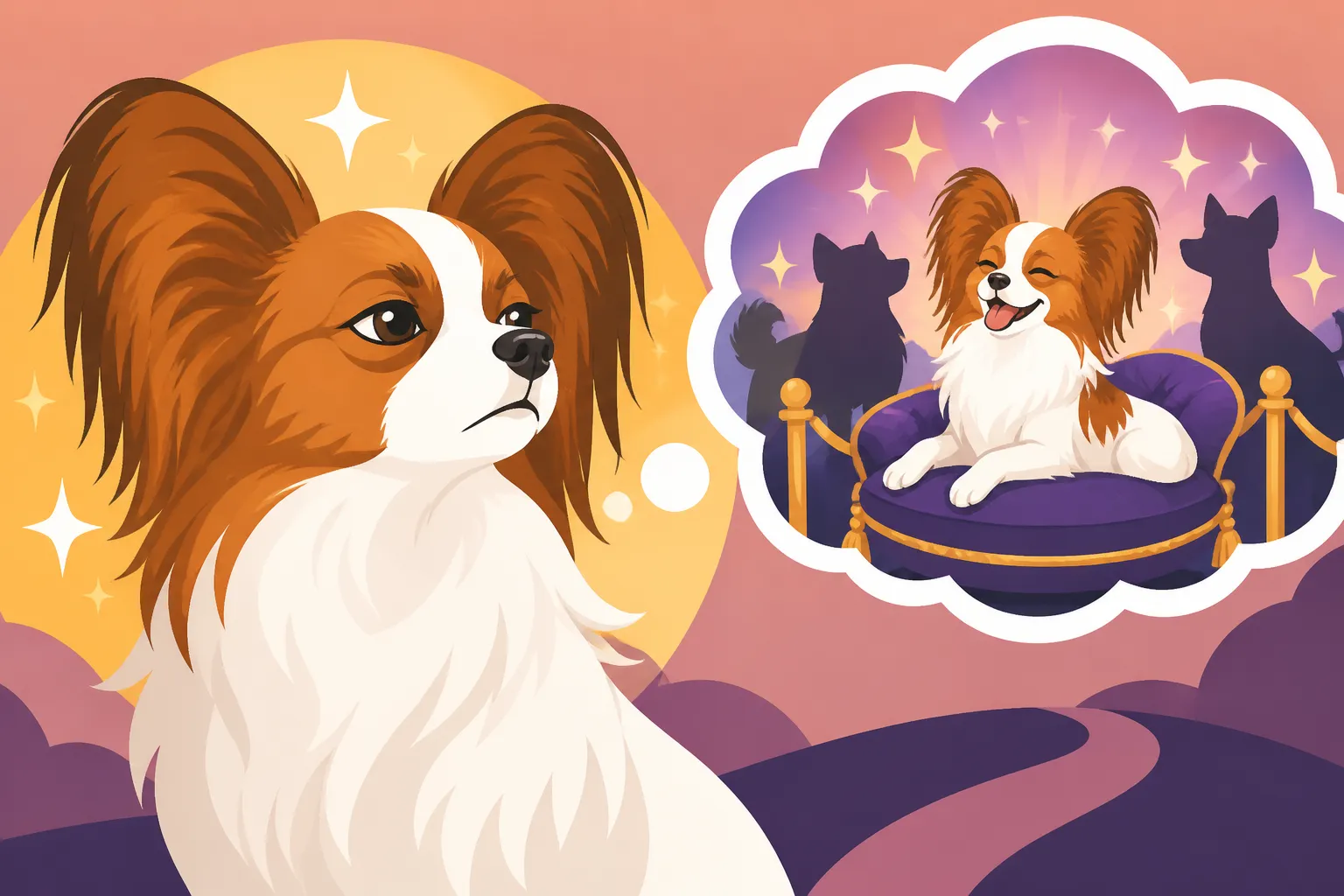Why a Papillon Holds Out for Something Better