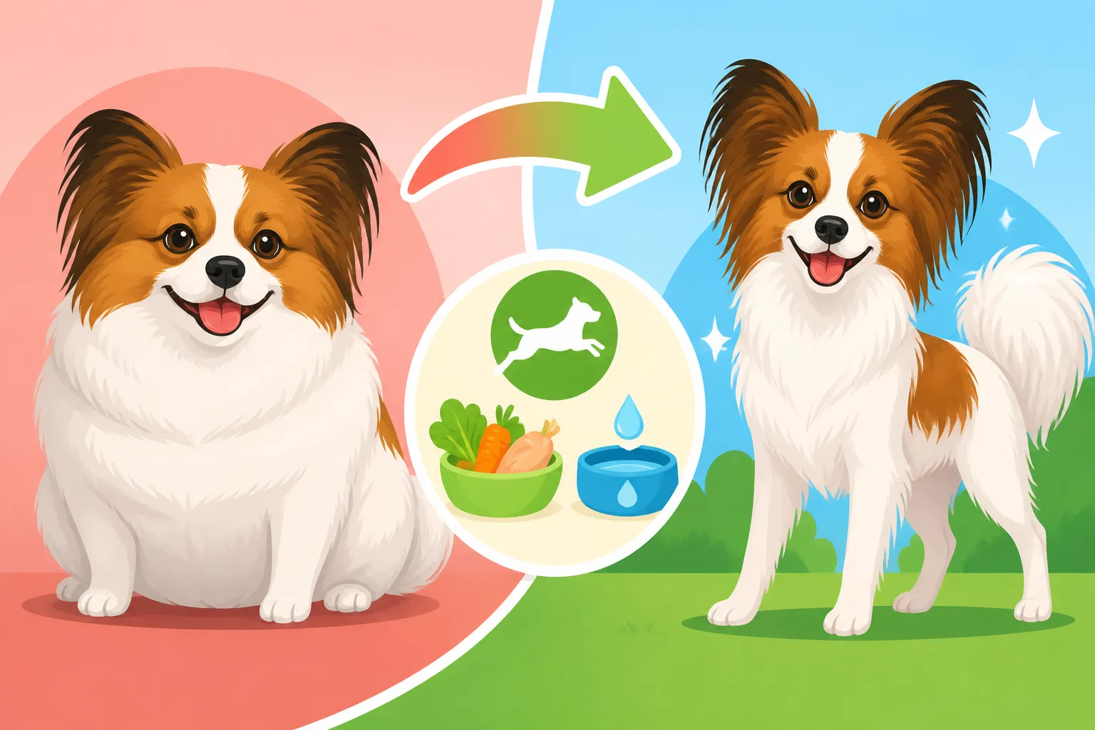 Getting Weight Off a Papillon